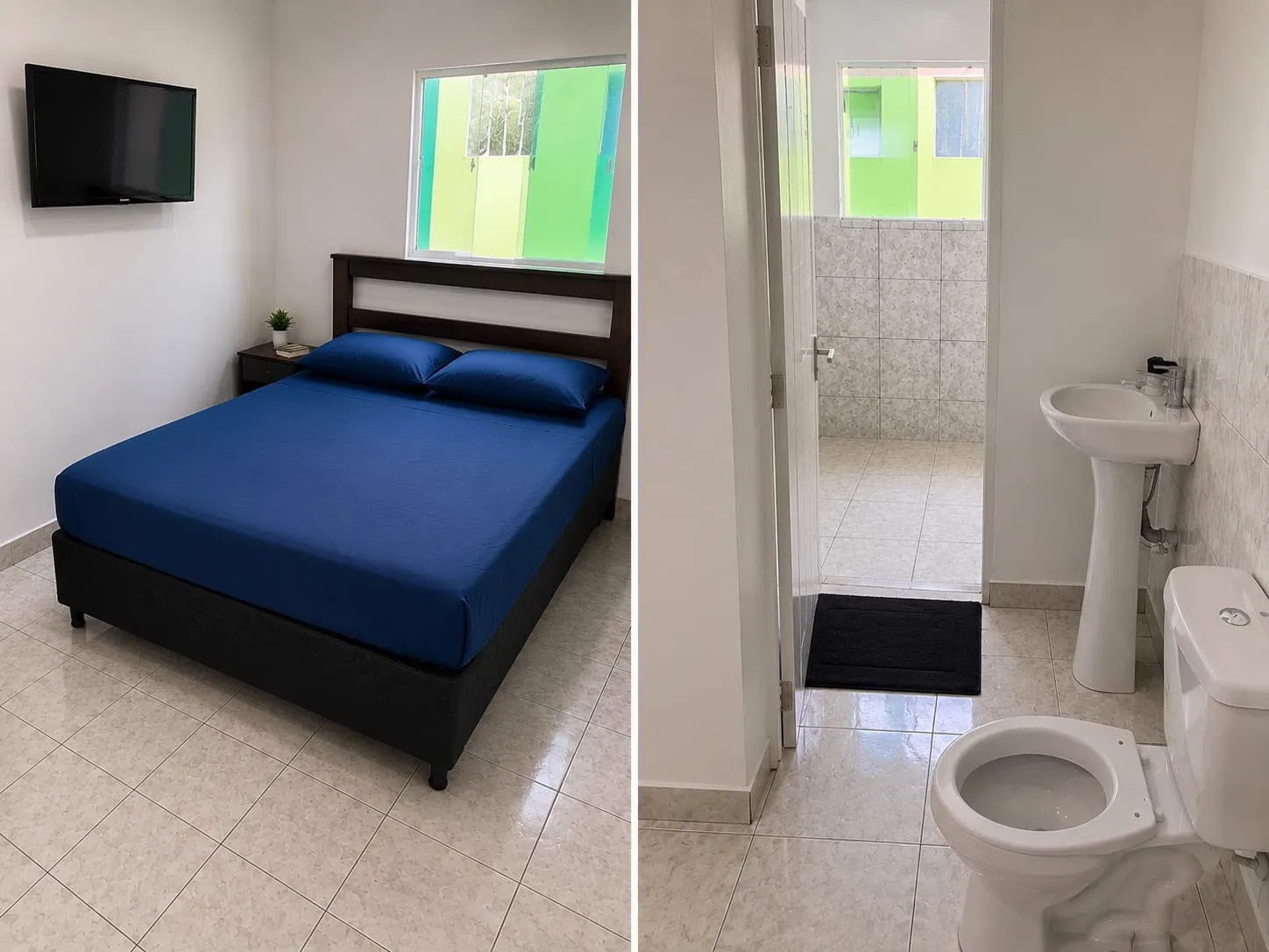 Ambiente interno e recepção